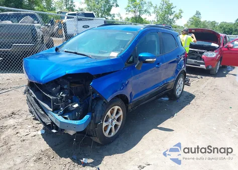 2019 Ford Ecosport Se из США, поврежденный, VIN MAJ3S2GEXKC263365